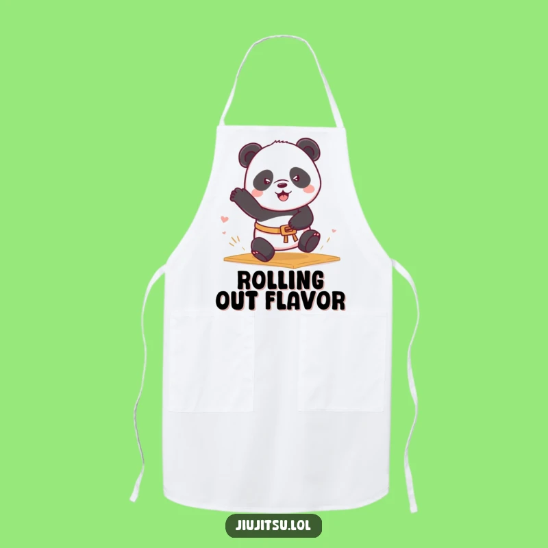 Funny Panda Belt Apron - Kitchen Combat with Humor