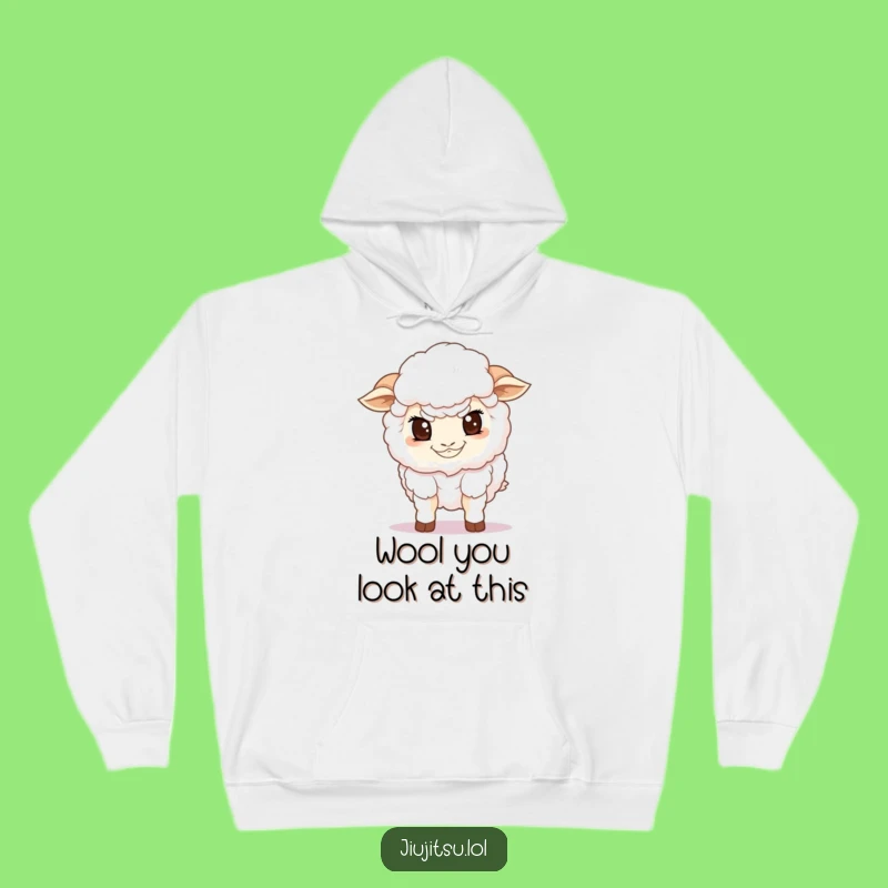 Cozy Funny Sheep Guard Hoodie - Warm & Humorous Defense