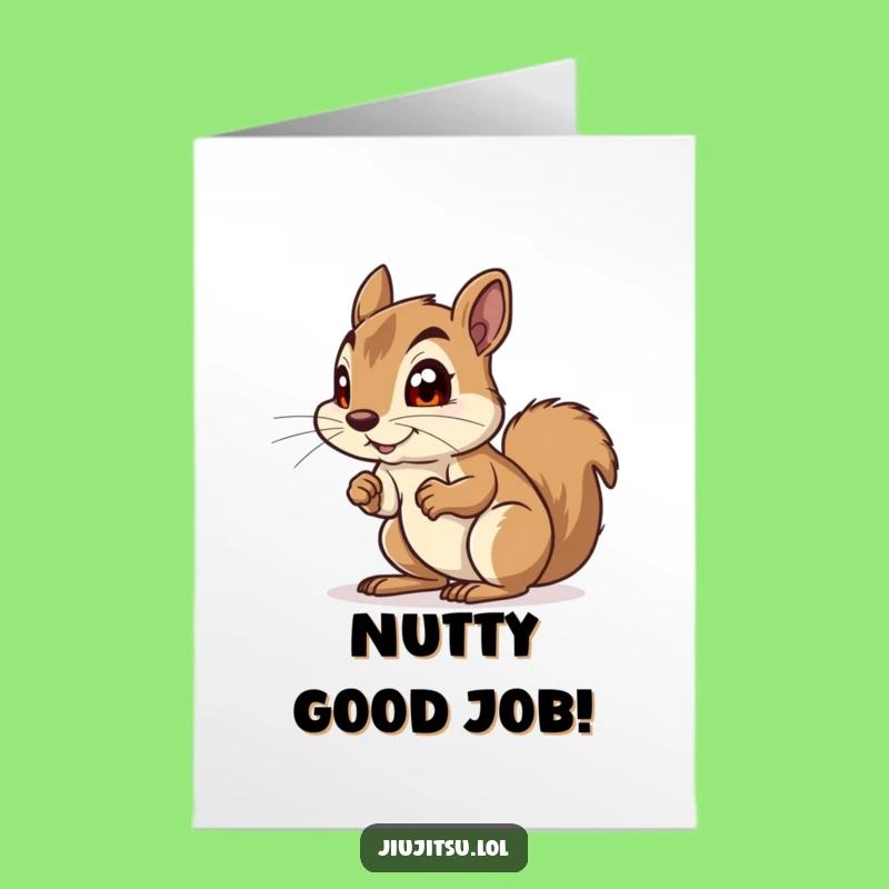 Free Printable Squirrel Card: Hilarious Nutty Pal for Your Congratulations Download
