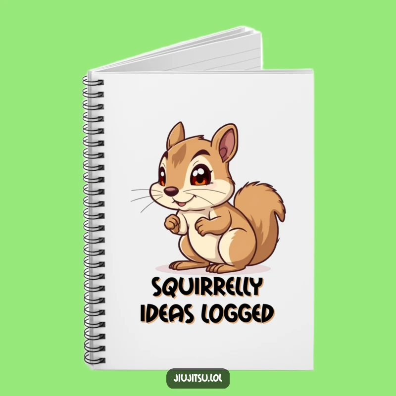 Funny Squirrel Anticipation Notebook: Curious Journal for Notes & Funny Gifts