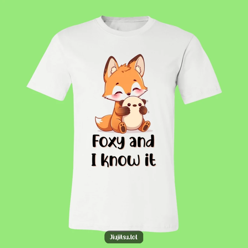 Funny Fox Submission T-Shirt - Clever & Humorous Play Tee