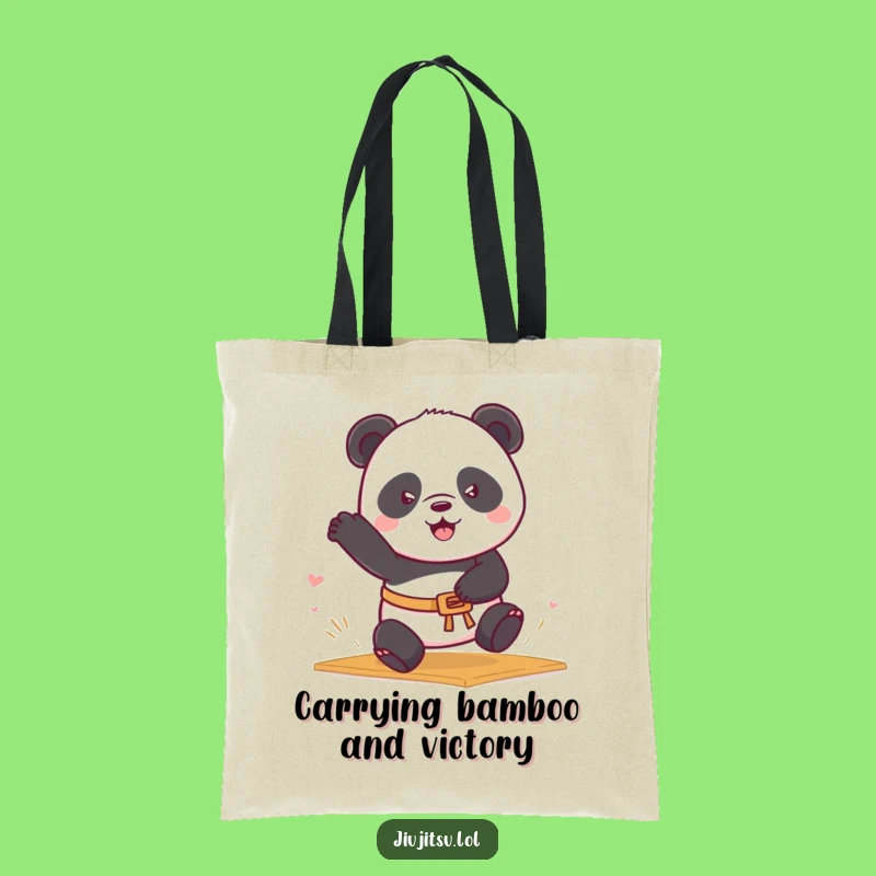 Practical Funny Panda Belt Tote Bag - Gym & Everyday Humor