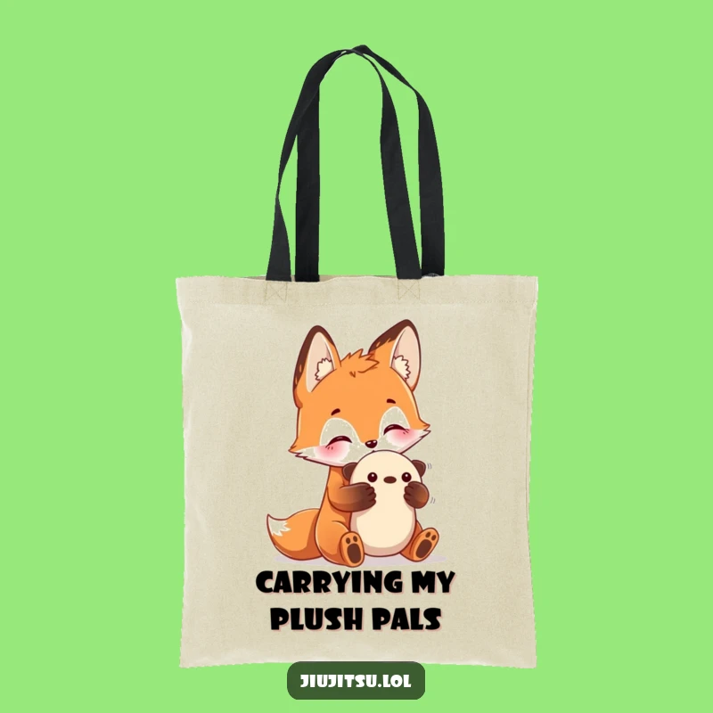 Practical Funny Fox Submission Tote Bag - Everyday Playful Humor