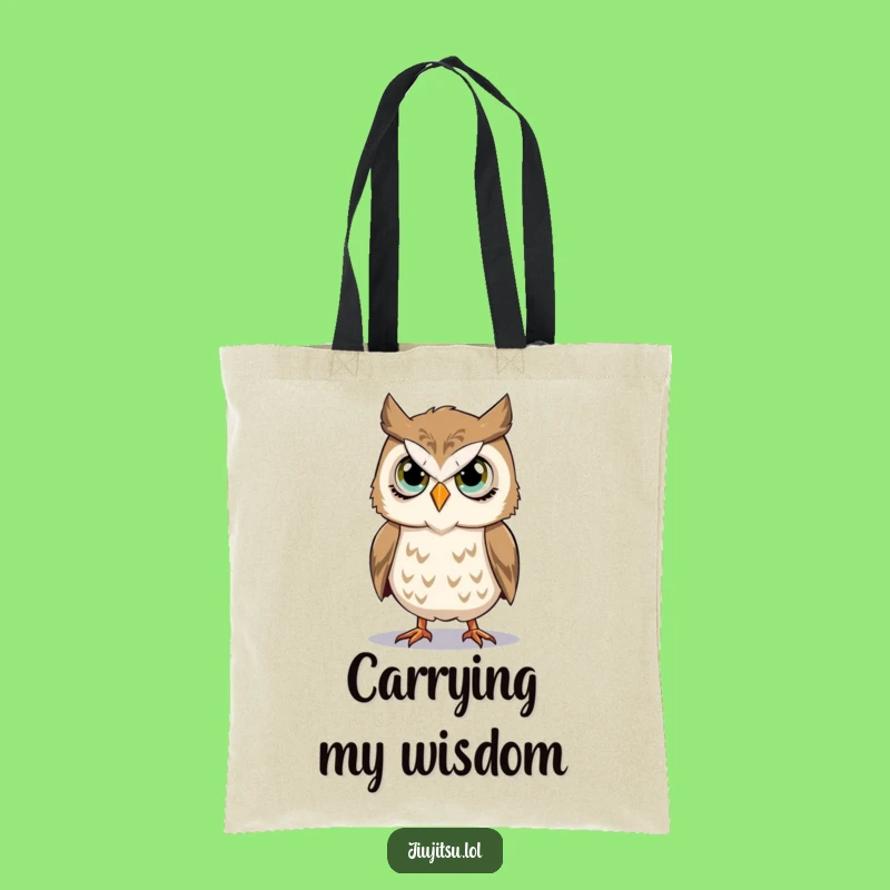 Funny Owl Takedown Tote Bag: Carry Your Focus, Perfect Practical Gift!